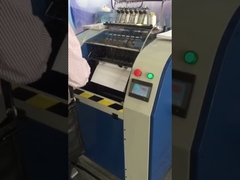 Auto Book Binding Sewing Machine Adjustable Central Threading Type