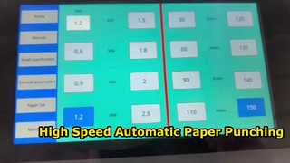 CK-420E Automatic Paper Punching Machine