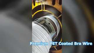 PET coat wire for Bra