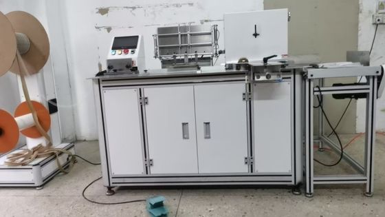 Automatic Wire O Spool Roll Binding Machine Electric Double Loop Spiral Wire Coil Calendar Notebook Book Making Machine Max Binding Thickness 32 MM With Calender Hanger Attachment