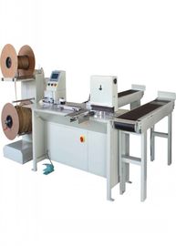 Easy To Adjust Automatic Double Wire Spool Binding Machine , Automatic Spiral Binding Machine