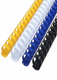 Yellow 3/8" 365 Sheets 50mm PVC Plactic Comb Binding
