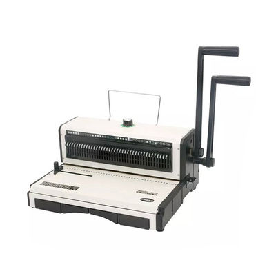 8.47mm Pitch Steel Wire Binding Machine For LTR Paper