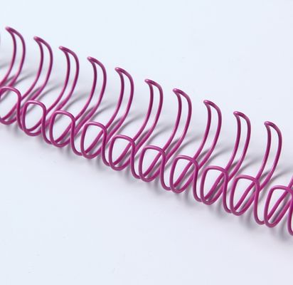 Nylon Coating 6.4-38.1MM Metal Double Loop Binding O Shape