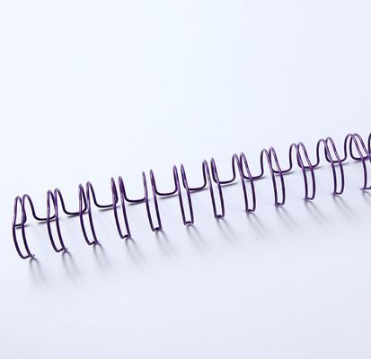 Dia0.7mm Double Loop Binding Wire Metal Material For Notebook