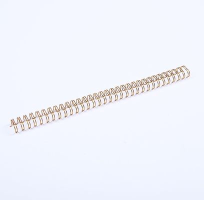 Nanbo 0.25-0.5in Double Loop Wire Binding Electroplated Nylon Coated