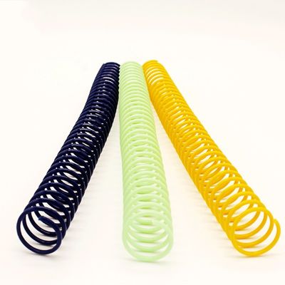 Colored 1/2'' Pvc Plastic Coil Binding Filament Pitch 2:1 Nanbo