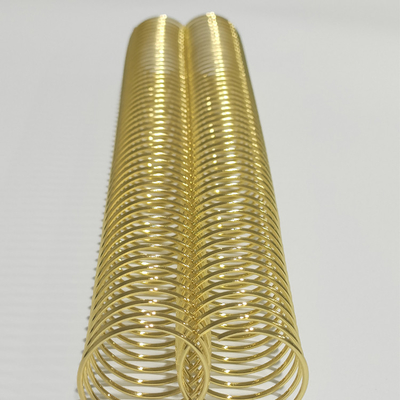 48 Loops Single Spiral Metal Coil Binding 0.25 - 2'' For Notebook