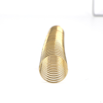 A4 A5 Notebook Coil Ring Binder , 1/2'' Aluminium Spiral Spine Binding