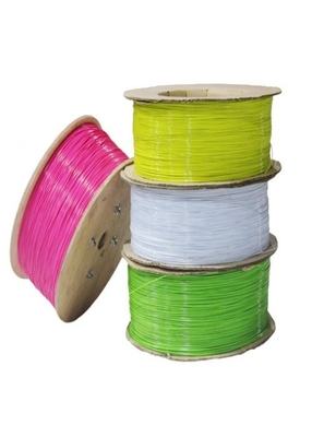 1.2mm Colorful Plastic Wire Spool , 18-25kg Wire Coil Binding