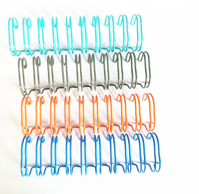 Precut 3/8'' A4 Twin Loop Spiral Wire For Notebook / Calendar Binding
