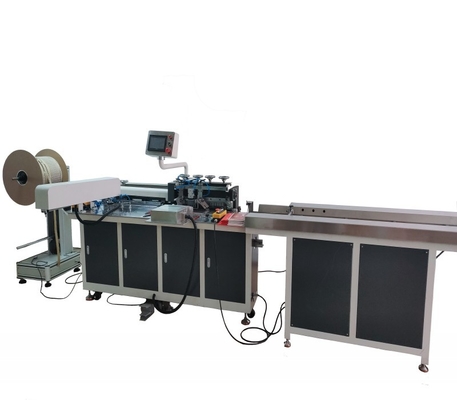 9/16'' Fully Automatic Notebook Punching Binding Equipment 1800 Books/Hour