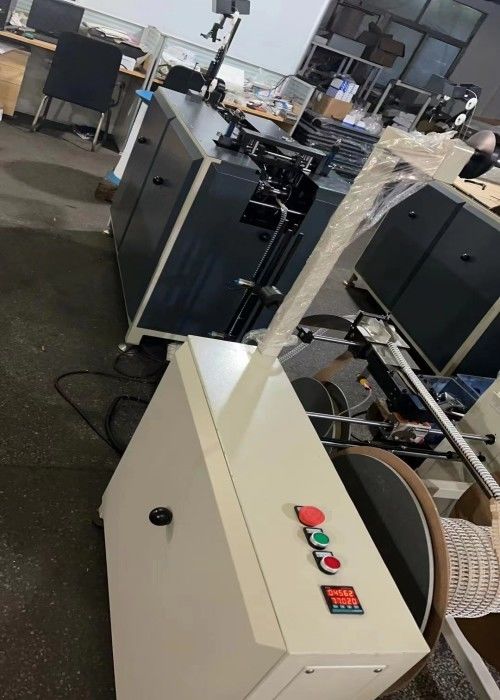 High Speed Double Twin Loop Wire Spool Spiral Forming Making Machine ...