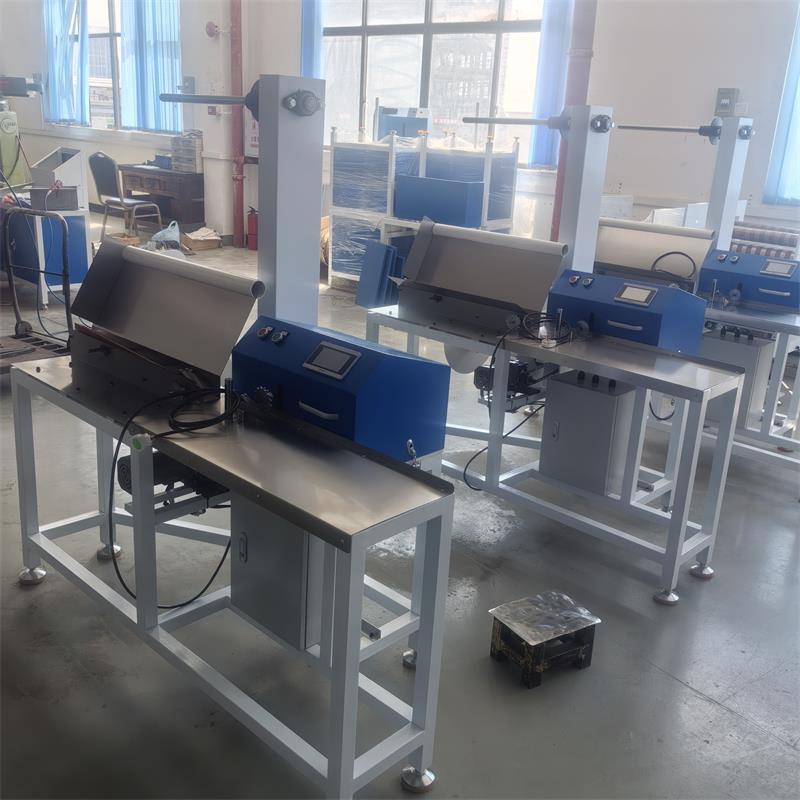 Spool Cutter Machine Guarding 3000 Pcs/Hour High Speed Twin Loop Spiral Wire O Spool Roll Cutter ...