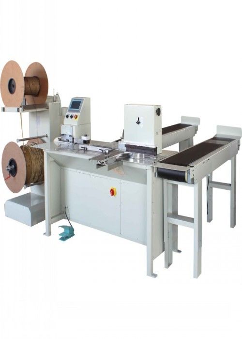 Automatic Twin Ring Wire Binding Machine 800-1500 Books / Hour high ...