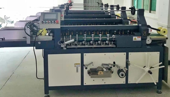 300-1200 Piece / Hour Automatic Book Back Machine Notebook Spine Taping Machine