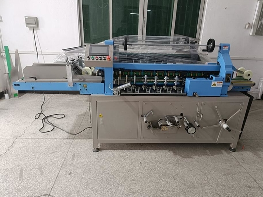 300-1200 Piece / Hour Automatic Book Back Machine Notebook Spine Taping Machine