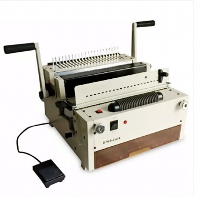 4 In 1 Office School Electric Desktop Binding Machine Wire Coil Comb Punching Binding Machine