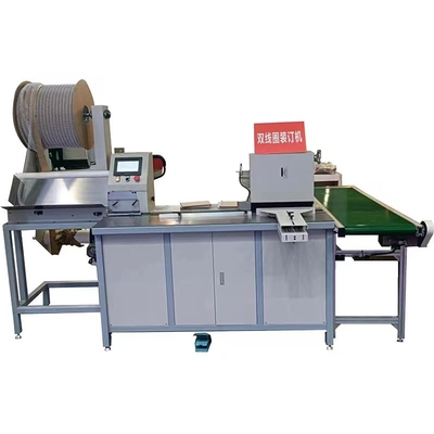 WNB-420 Double Wire Notebook Binding Machine Spiral Wire O Spring Book Binder Binding Machine Without Changing Mould