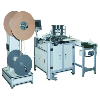 Semi-Automatic Double Loop Wire Spool Roll Notebook Calendar Binding Closing Machine PLC Control For Calender
