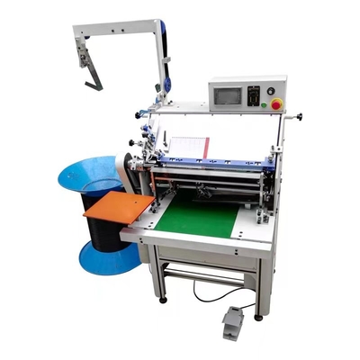 Heavy Duty Automatic Metal Single Loop Coil Forming Spiral And Binding Machine For Notebook
