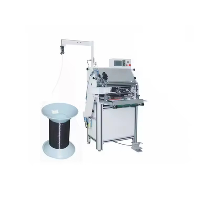 Heavy Duty Automatic Metal Single Loop Coil Forming Spiral And Binding Machine For Notebook