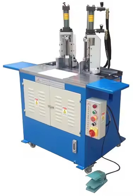 Semi-Automatic Oil Pressure Double Head Book Paper Corner Cutting Cutter Machine Edge Banding Corner Rounding Machine