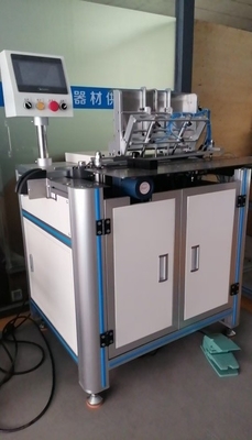 DWC-520 Semi Automatic Double Loop Notebook Book Calendar Metal Coil Making Machine Electric Wire O Spiral Binding Machine