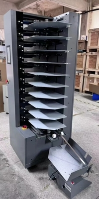 6 Bins 10 Bins 12 Bins Automatic Paper Gathering And Collator Collating Machine Equipment