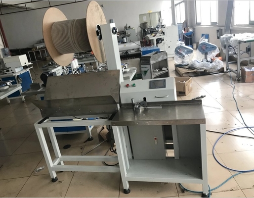 Automatic Double Loop Wire O Cutting Machine Spiral Coil Cutting Machine Metal Wire Cutter Cutting Machine Equipment