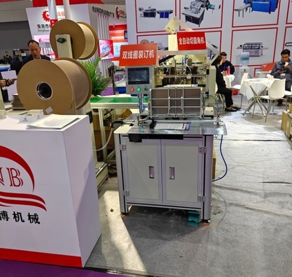 Notebook Binding Machine Double Wire O Machine Wire Book Binding Closing Pressing Machine Equipment