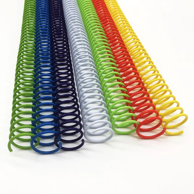Plastic PVC Binding Wire Filament Roll Spool For Office School Plastic PVC Binding Spiral Filament Roll Spool