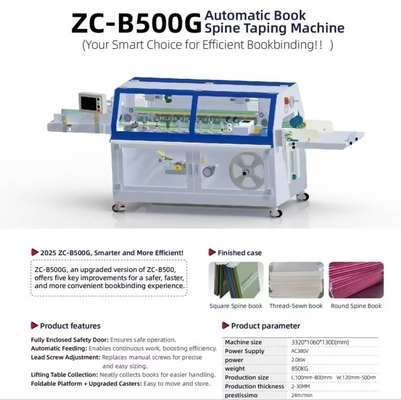 Book Spine Square Back Pressing Machine Automatic Book Wrapping Machine Book Pack Back Machine Equipment For Notebooks