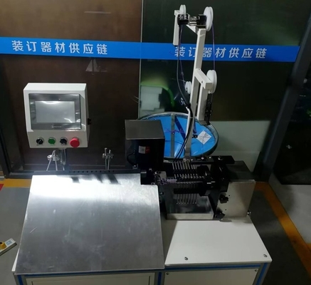 1500 Loops/Min Automatic Metal Single Spiral Coil Making And Cutting Machine Equipment