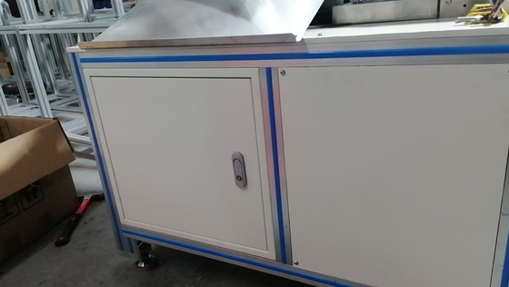 Single Metal Spiral Coil Forming And Cutting Machine Air Pressure 1.5 KW Customer Provided