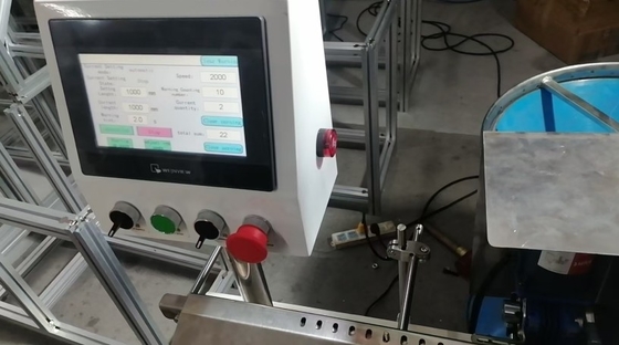 Automatic Single Loop Wire Forming Spiral Coil Cutting Machine