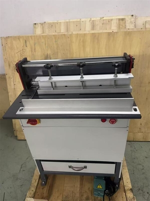 Super600G Semi Automatic Wall Calender Hole Punching Machine And Double Wire O Closing Machine Equipment