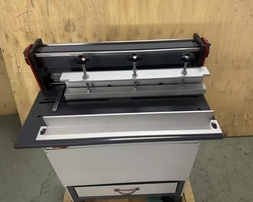 Super600G Heavy Duty Paper Book Notebook Hole Punching Machine Double Wire O Binding Machine Equipment