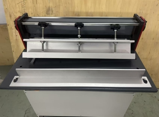 Double Wire Spiral Coil Comb Calender Hole Punching Binder Binding Machine Equipment