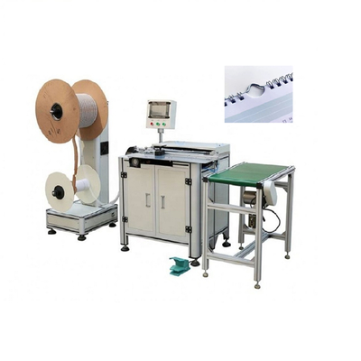 High Quality DWC-520 Semi Automatic Catalogues Address Books Spiral Notebook Making Binding Machine Equipment