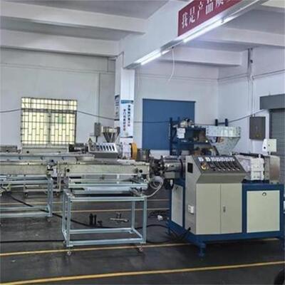 PFE-50D Double Head Rewinding Automatic PVC Plastic Filament Extrusion Line for Spiral Binding Coil