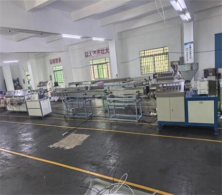 PFE-50D Automatic PVC Plastic Book Notebook Binding Wire Extruder Machine Plastic Wire Extrusion Machine with 2 Outlets