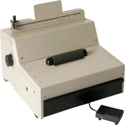 NanBo Twin Loop Wire Binding Machine , 4x4 Hole Comb Wire Binding Machine