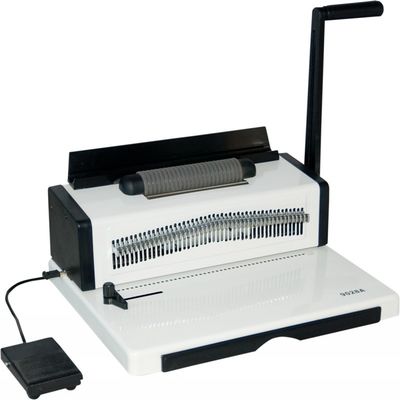 NanBo Twin Loop Wire Binding Machine , 4x4 Hole Comb Wire Binding Machine