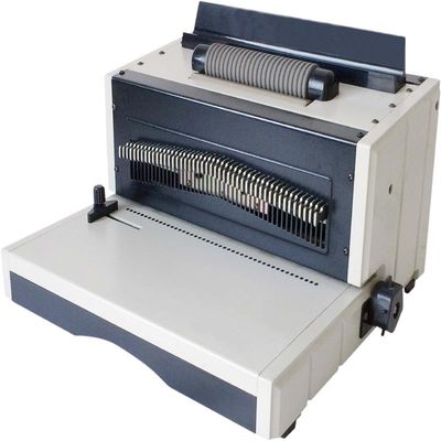 NanBo Twin Loop Wire Binding Machine , 4x4 Hole Comb Wire Binding Machine