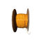 Orange 1.3-2.8mm Spiral PVC Pla Plastic Coil Binding Recycled Filament