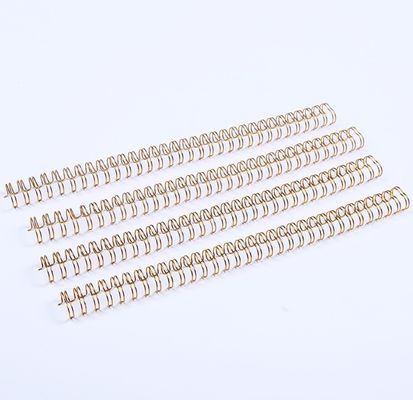 Nanbo 0.25-0.5in Double Loop Wire Binding Electroplated Nylon Coated