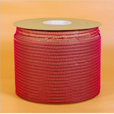 Gold 7/16'' 3:1 Double Loop Binding Nylon Coated Twin Ring Wire Spool