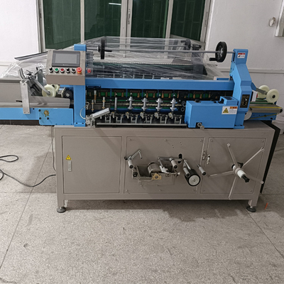 After Printing Automatic Book Back Package Machine Spine Taping Equipment 800Mm Max Width