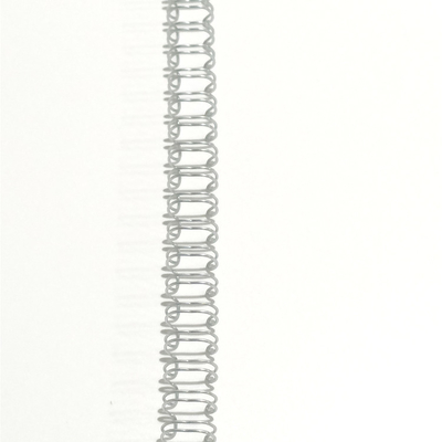 1.0mm Thick Twin Wire O Double Loop Spiral Binding Coil Wires